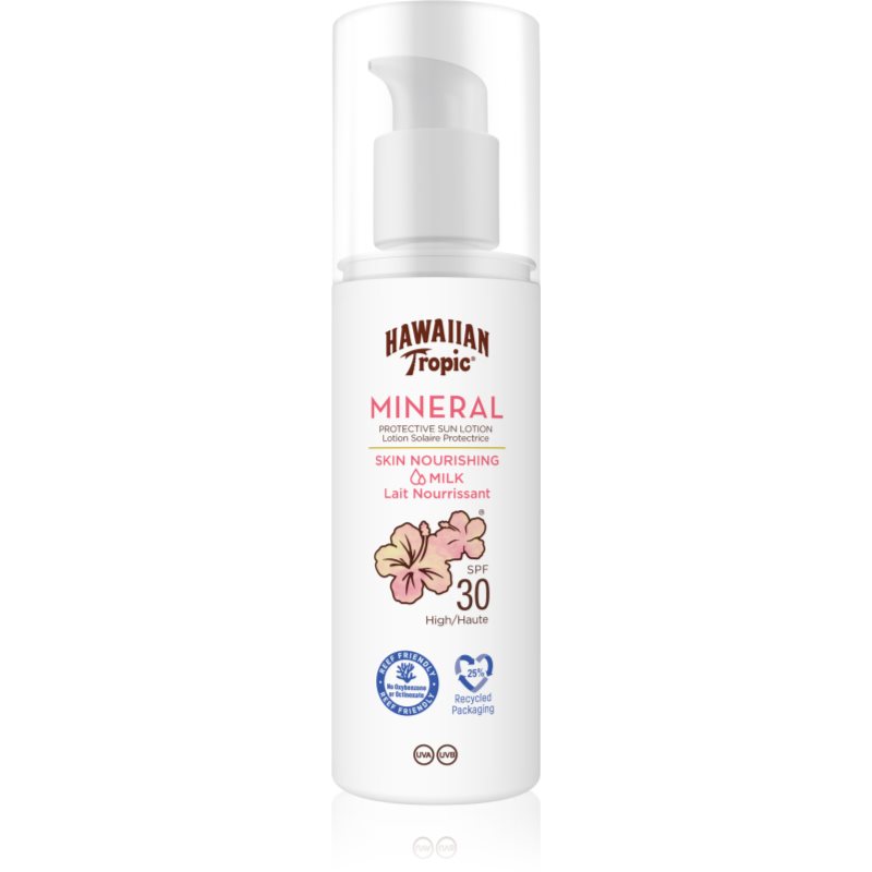 Hawaiian Tropic HT Mineral Sun Milk SPF30 Sunscreen 100ml Y301780801)