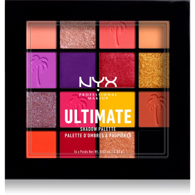 NYX professional makeup Professional Makeup - ULTIMATE SHADOW PALETTE - Paleta 16 cieni do powiek - 13 FESTIVAL