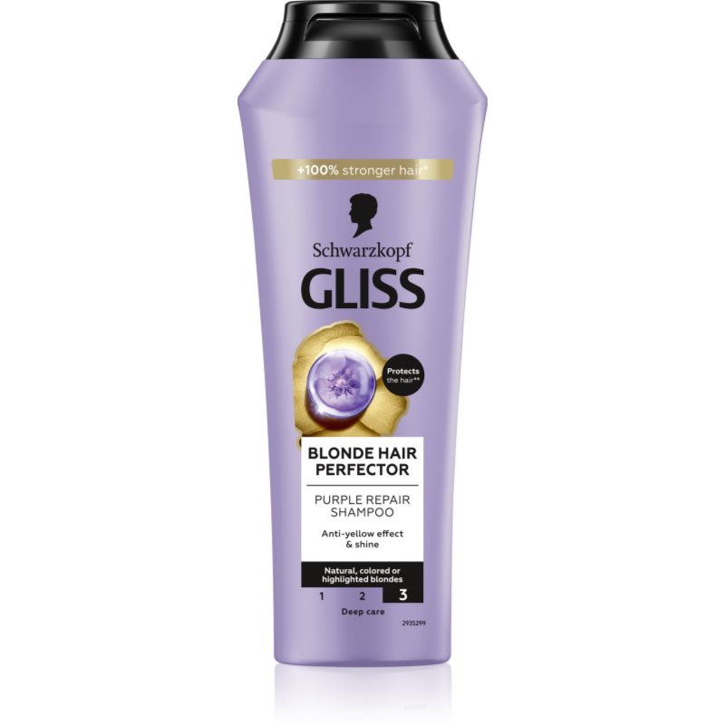 Gliss Szampon Blond Naprawa Hair Perfector Nowość