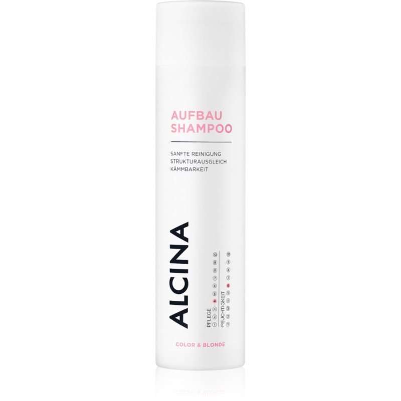 Alcina Szampon do włosów blond i farbowanych & Blonde Shampoo)Color & Blonde Shampoo) Objętość 250 ml)
