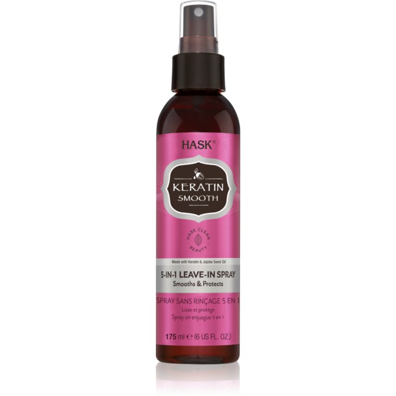 HASK Keratin Protein Smoothing 5-w-1 Leave-In Spray, 175 ml