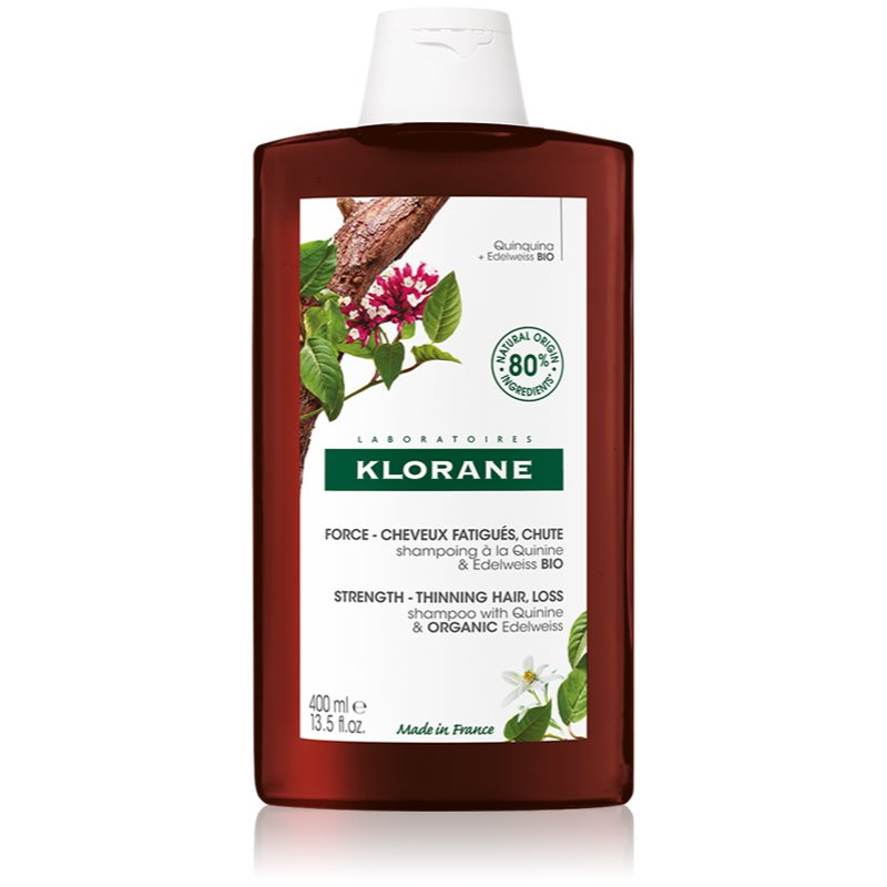 Pierre-Fabre DERMO-COSMETIC Klorane szampon z chininą i organiczną szarotką 400 ml 7085123