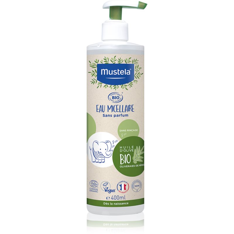 Mustela Organic Micellar Water organiczna woda micelarna 400ml