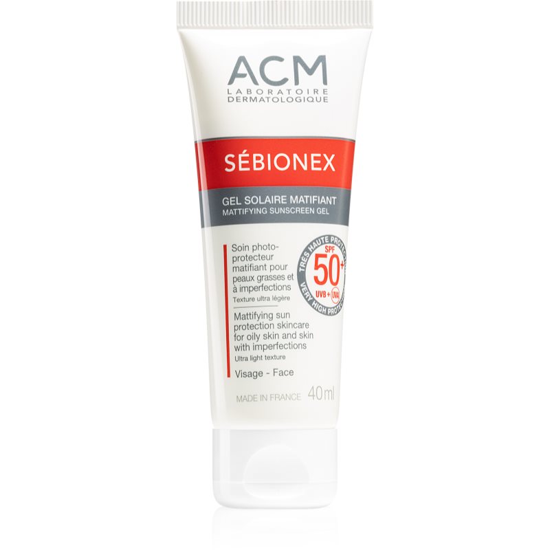 ACM LABORATOIRES DERMATOLOGIQUE ACM SEBIONEX Matujący Żel p/słoneczny SPF5 7070169