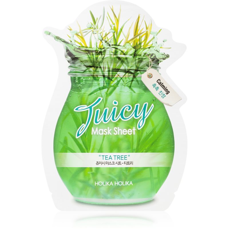 Holika Juicy Mask Sheet maska w płacie Tea Tree oczyszczająca 1 szt