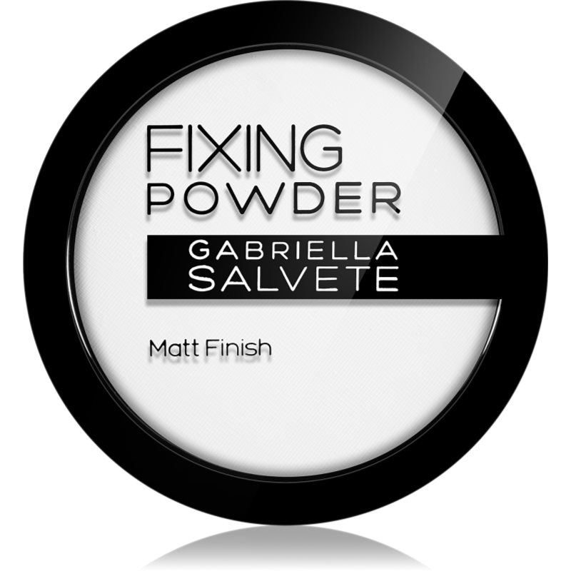 Gabriella Salvete Fixing Powder puder 9 g dla kobiet Transparent