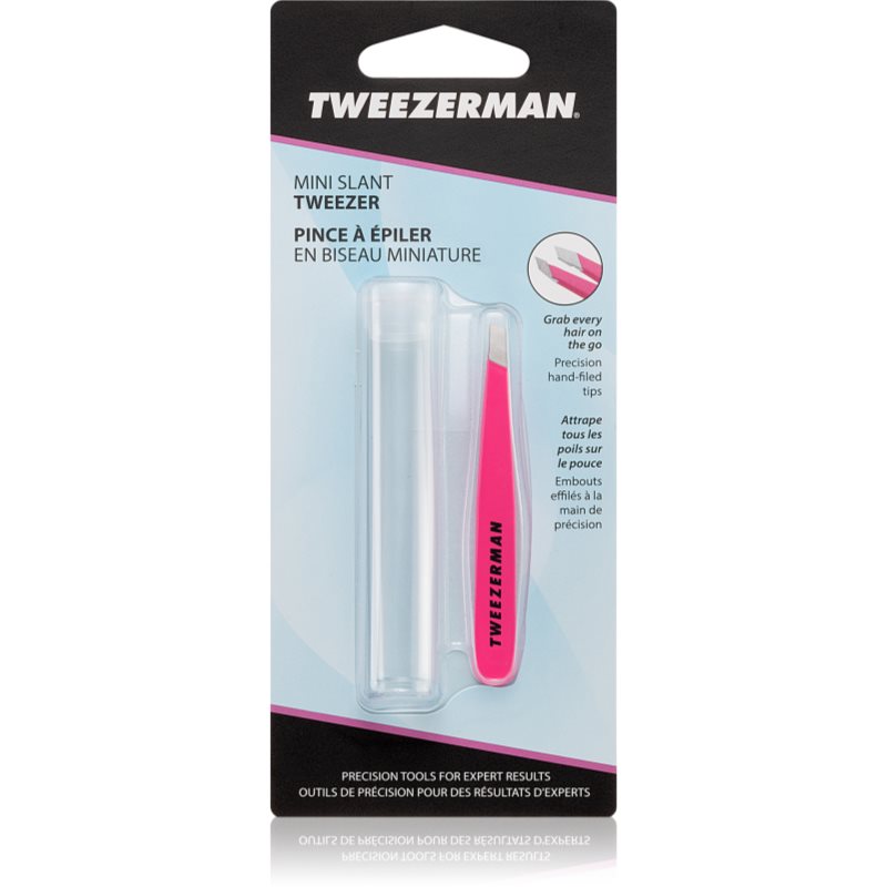 Tweezerman Pęseta do brwi Neon Pink