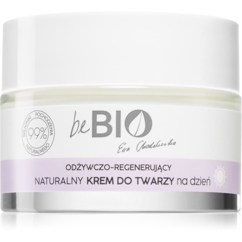 beBIO odżywczo-regenerujący krem do twarzy dzień