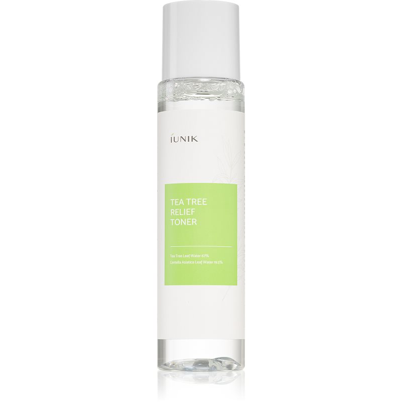 iUNIK Tea Tree Relief Toner Łagodzący Tonik do Twarzy z Wodą z Drzewa Herbacianego 200ml