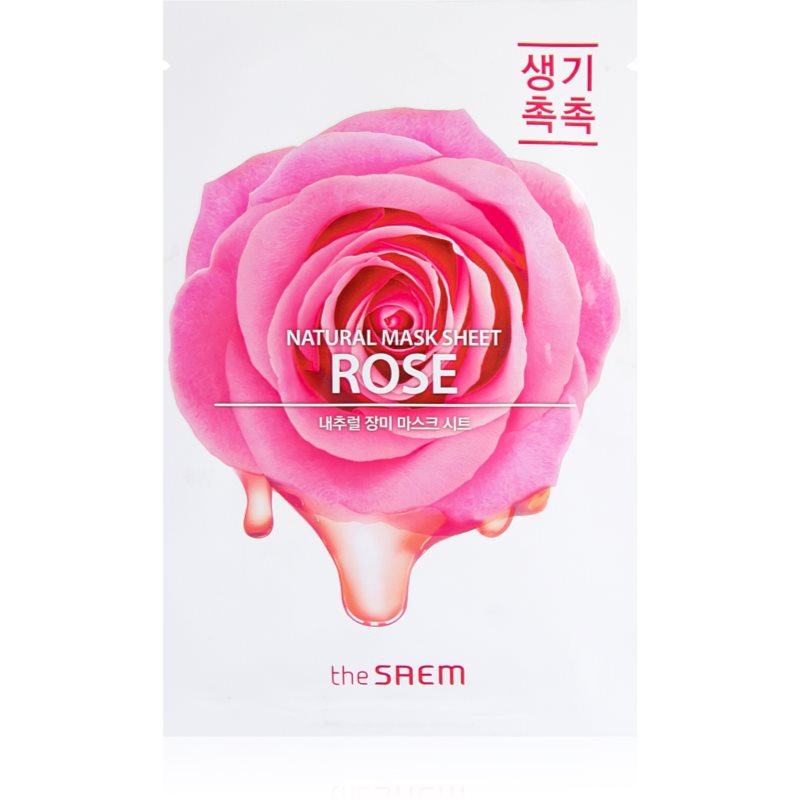 The Saem The Saem Natural Rose Mask Sheet - 21 ml / 1 szt 2100387
