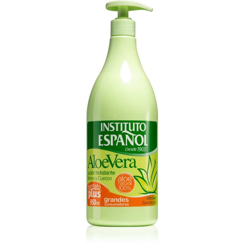 Instituto Espanol Aloe Vera Moisturizing Lotion Hand & Body balsam nawilżający do ciała Aloes 950ml