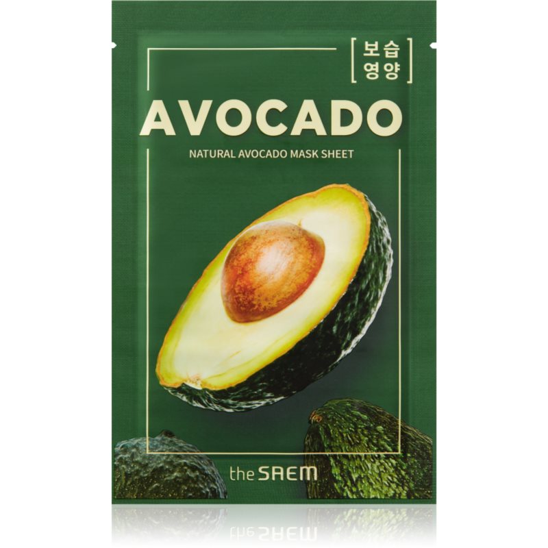 The Saem The Saem Natural Avocado Mask Sheet - 21 ml / 1 szt 2100360