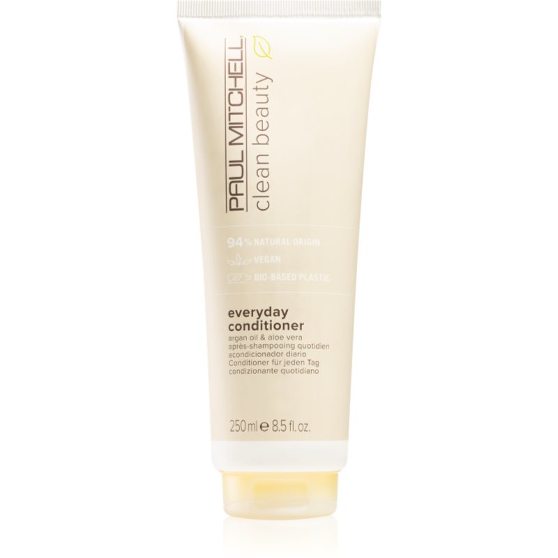 Paul Mitchell Clean Beauty Everyday Conditioner  wegańska odżywka do każdego rodzaju włosów, codzienna pielęgnacja włosów z olejkiem arganowym  250 ml