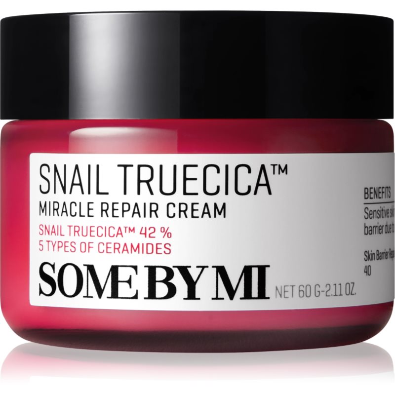 Some By Mi Some By Mi Snail Truecica Miracle Repair Cream Krem rewitalizujący z mucyną z czarnego ślimaka 60 ml