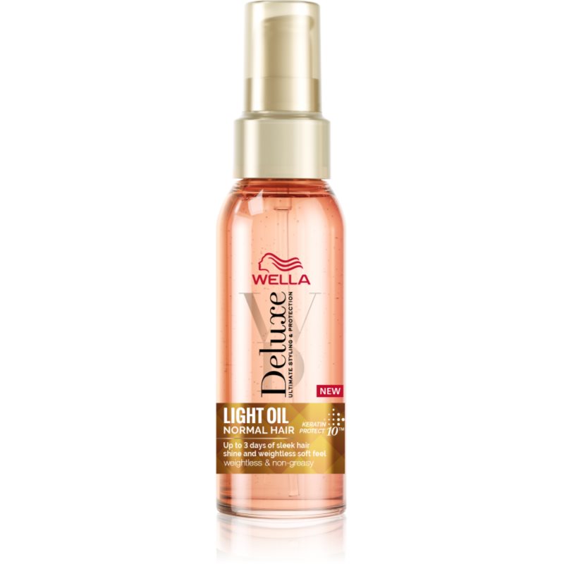 Wella Deluxe lekki olejek do włosów normalnych
