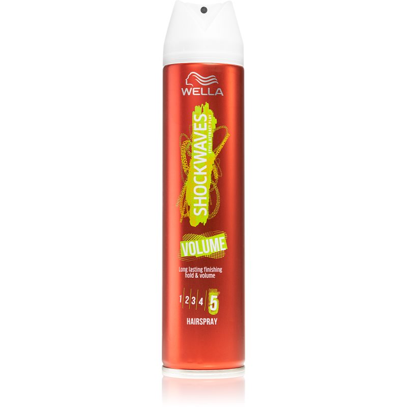 Wella Shockwaves Lakier do włosów 250ml volume 5