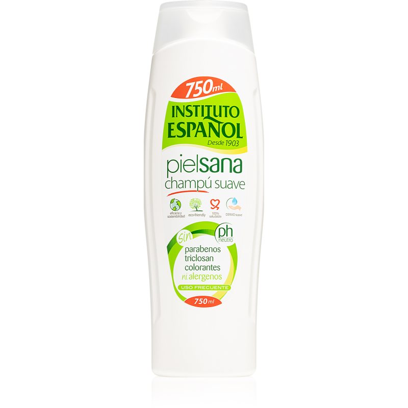 Instituto Espanol INSTITUTO ESPANOL PIELSANA Delikatny szampon do włosów, skóra wrażliwa, 750 ml 8411047102534