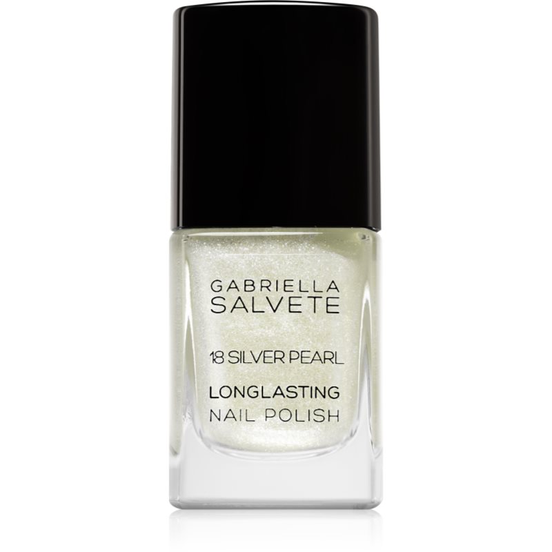 Gabriella Salvete Longlasting Enamel lakier do paznokci 11 ml 18 Silver Pearl