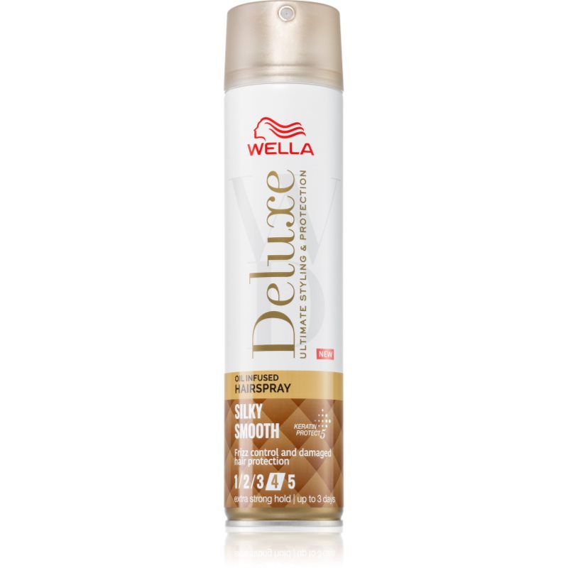 Wella Deluxe Oil Silky Smooth Lakier do włosów 250ml