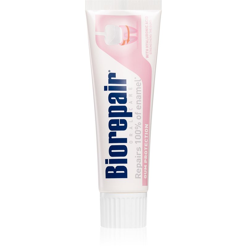 Biorepair Biorepair Ochrona Dziąseł - Pasta do zębów na dziąsła z kwasem hialuronowym 75 ml