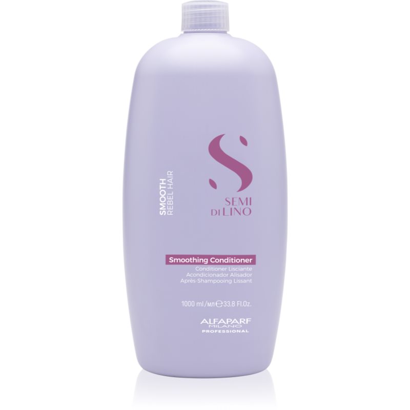 Alfaparf Milano Semi Di Lino Smooth Smoothing Conditioner odżywka wygładzająca do włosów grubych i trudnych do ułożenia 1000 ml