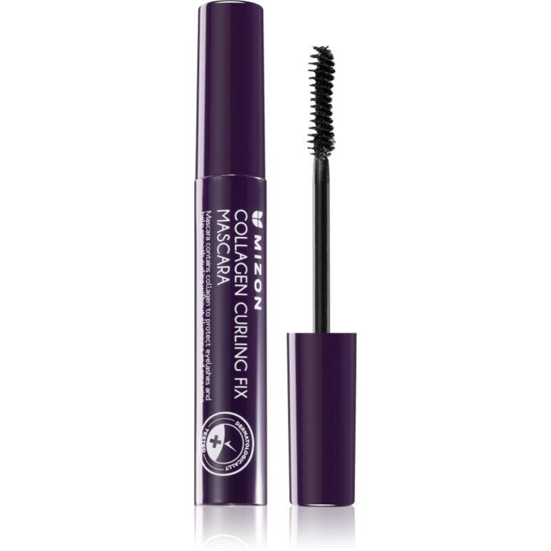MIZON Wodoodpornytusz do rzęs do przedłużania i podkręcania rzęs Collagen Curl ing Fix Mascara) 6 ml cień Black)