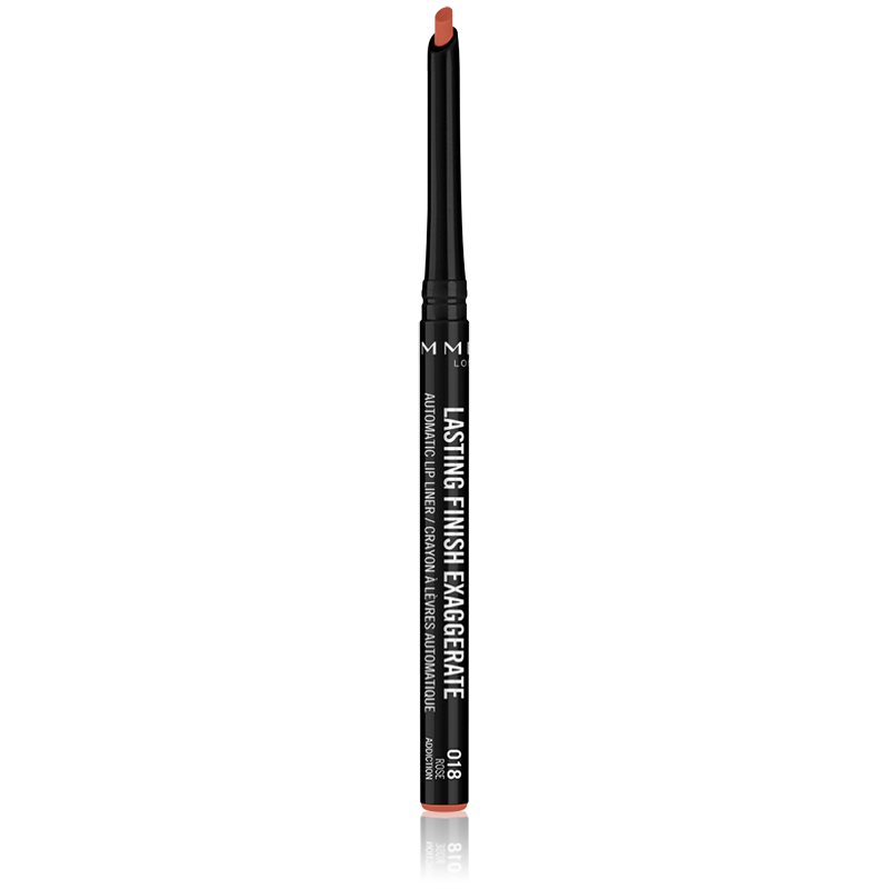 Kredka do ust Rimmel Lasting Finish Exaggerate 018 Rose Addiction (3616303004279)