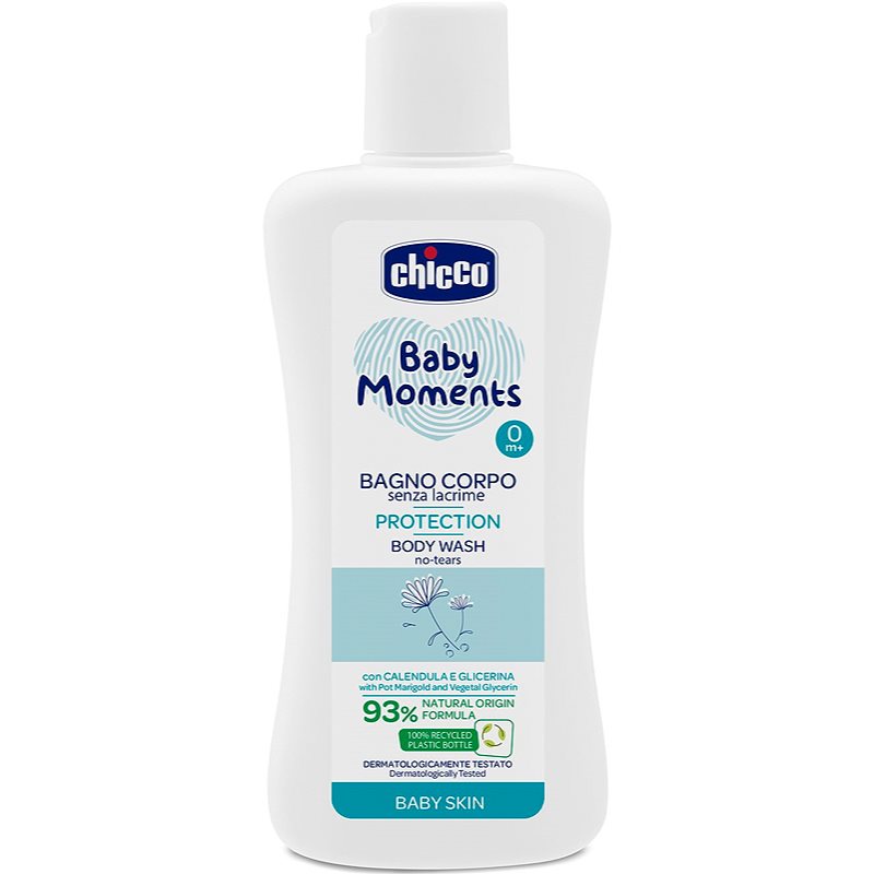 Chicco Baby Moments szampon do całego ciała dla dzieci 200 ml