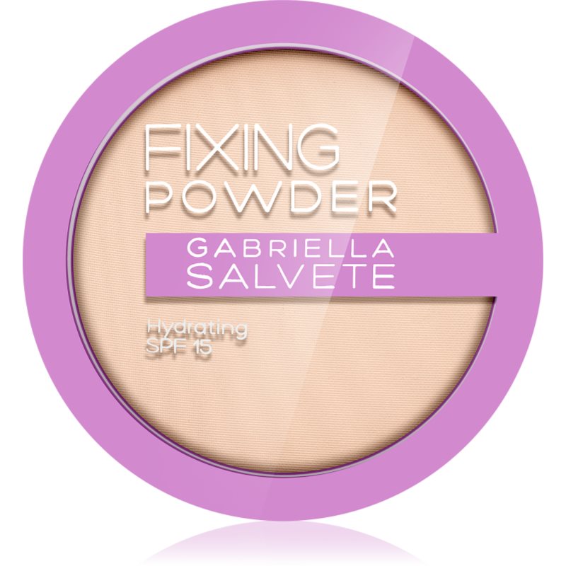 Gabriella Salvete Gabriella Salvete Nude Powder SPF15 puder 8 g dla kobiet 01 Pure Nude 70874