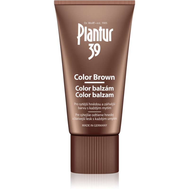 Plantur 39 Phyto-Coffein Color Brown Balm balsam do włosów 150 ml dla kobiet