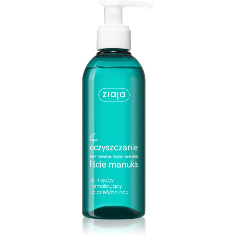 Ziaja ZIAJA oczyszczanie - liście manuka Żel myjący normalizujący na dzień na noc 200 ml