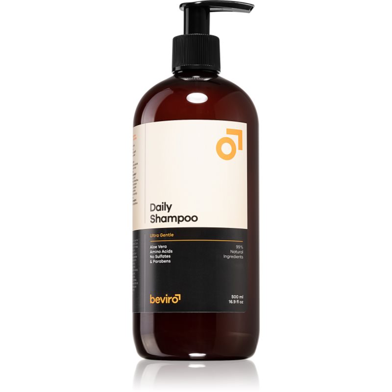 Beviro Hair, Daily Shampoo, szampon z aloesem do codziennego stosowania, 500ml