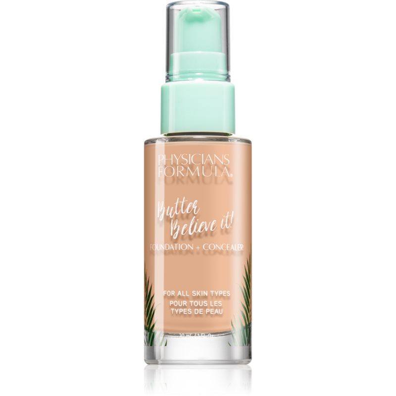 Physicians Formula Murumuru Butter Believe It! Foundation + Concealer Light-to-Medium 30 ml