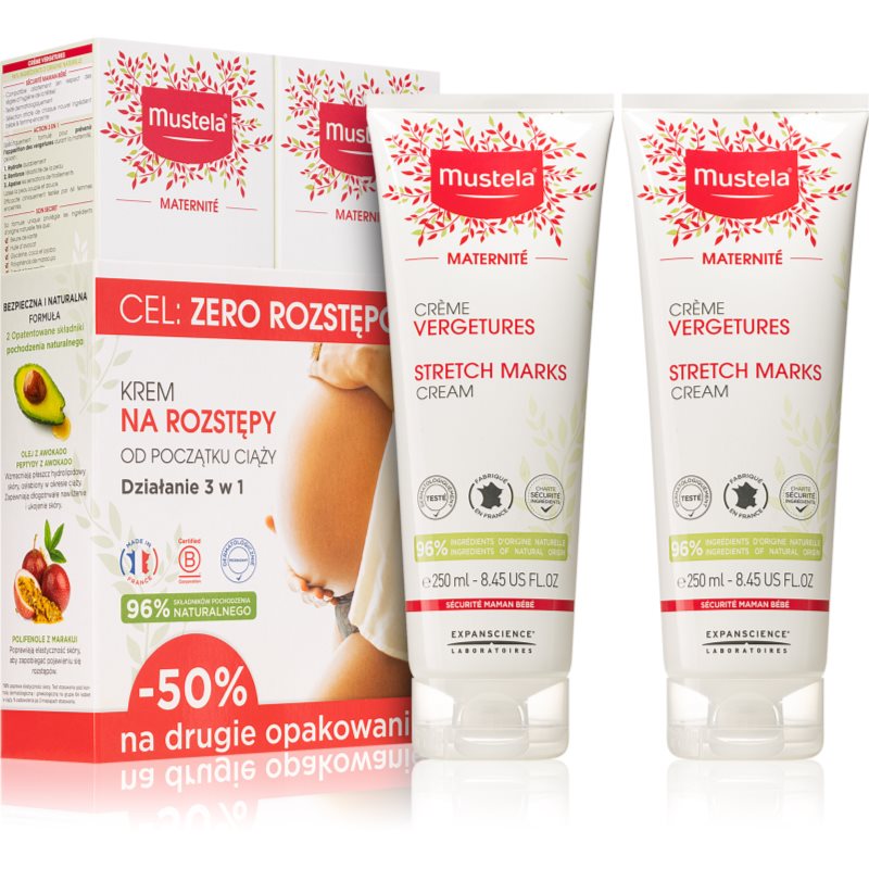 Mustela Maternite Krem na rozstępy 250 ml Dwupak