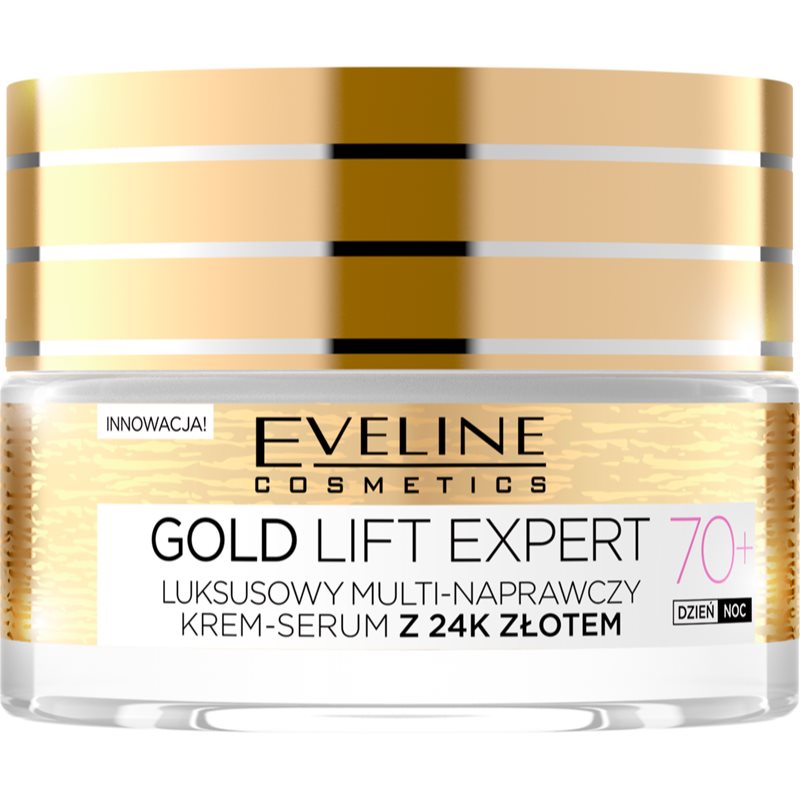 GOLD LIFT EXPERT LUKSUSOWY MULTI-NAPRAWCZY KREM-SERUM 70+