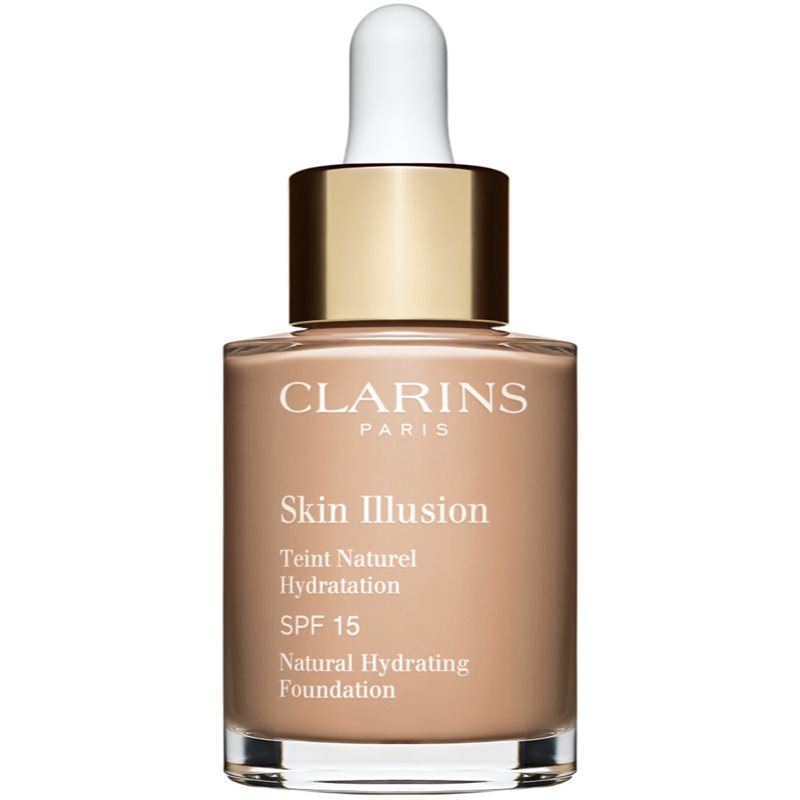 Clarins Skóra Iluzja SPF 15 Natura l Hydrating Foundation) 30 ml cień 109 Wheat)