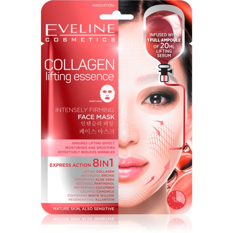 Eveline Maska płachtowa Collagen 20ml