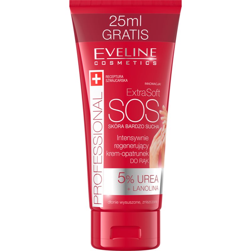 Eveline SOS Regenerujący Krem-Opatrunek Do Rąk 100ml