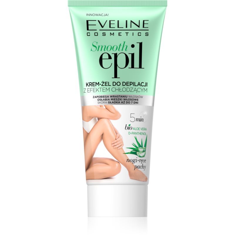 Eveline SMOOTH EPIL - krem-żel do depilacji z efektem chłodzącym dla kobiet - 175 ml EVEED1ML