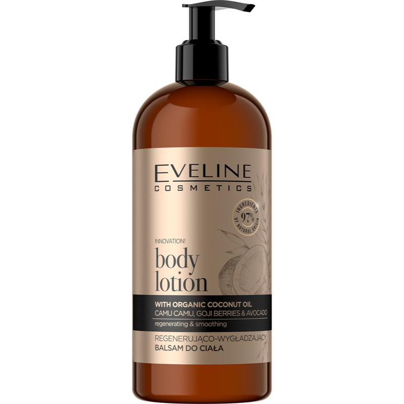 Eveline cosmetics Organic Gold Regenerująco-Wygładzający Balsam do Ciała 500ml EVEL-0195
