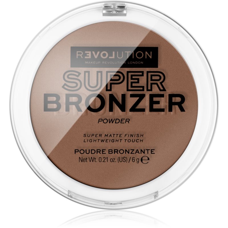 Makeup Revolution Bronze r Relove Super Bronze r Powder) 6 g Cień Sand)