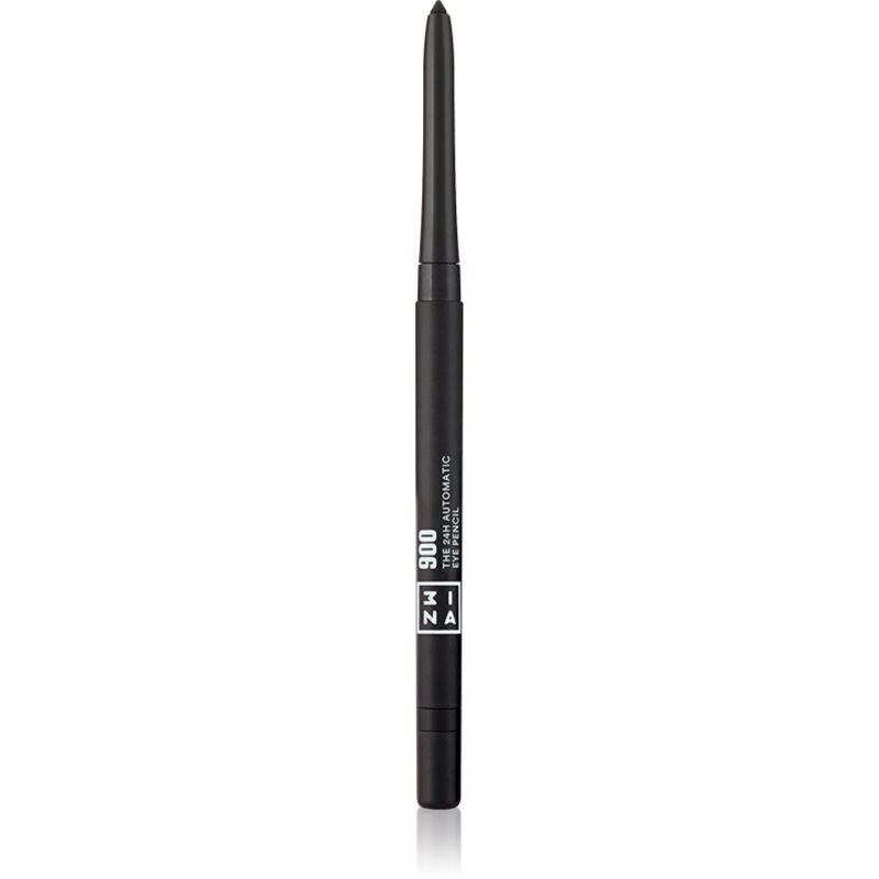 3ina 3ina 3INA Makeup  Vegan  Cruelty Free  The 24h Automatic Eye Pencil 900  automatycznie wsuwany sztyft do oczu  czarny