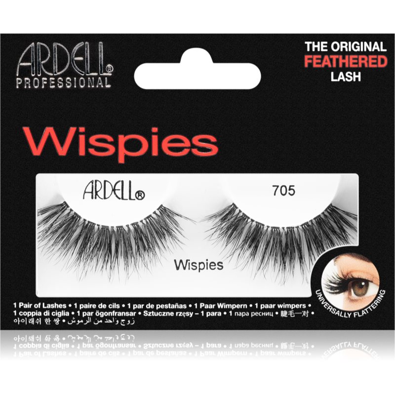 Ardell Wispies 705 sztuczne rzęsy 1 szt dla kobiet Black