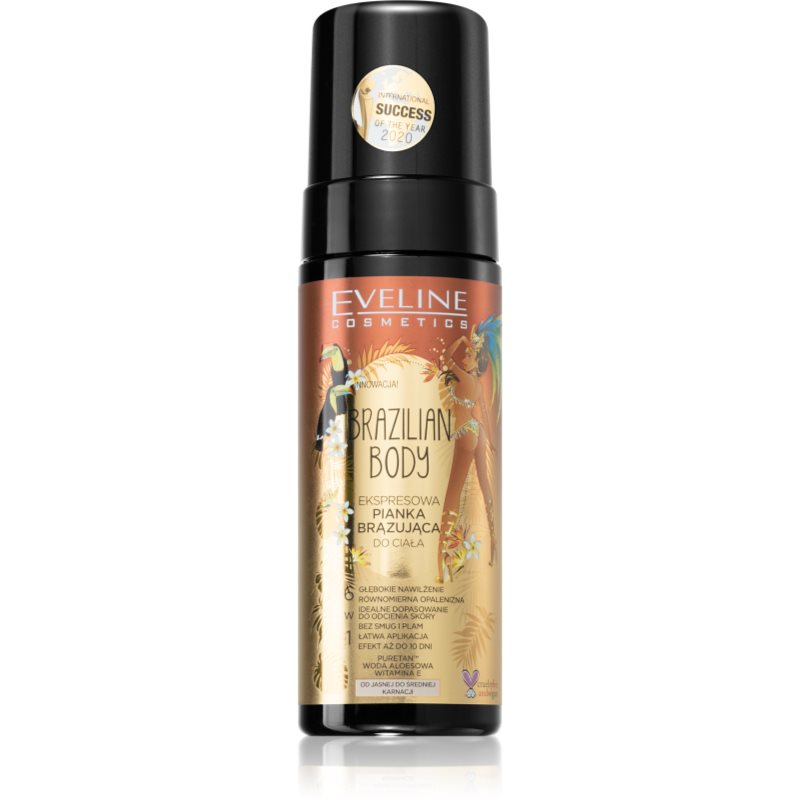 Eveline Brazilian Body Ekspresowa Pianka brązująca do ciała 6w1 150ml