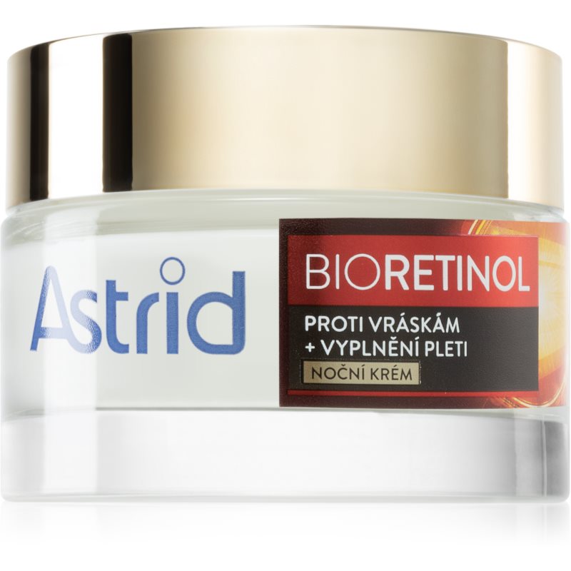 Astrid Przeciwzmarszczkowy krem na noc do wypełniania skóry Bioretinol 50 ml