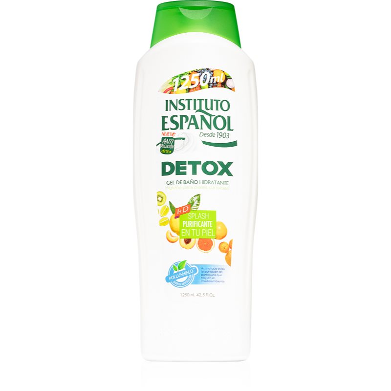 Instituto Espanol Detox, oczyszczający żel pod prysznic, 1250 ml