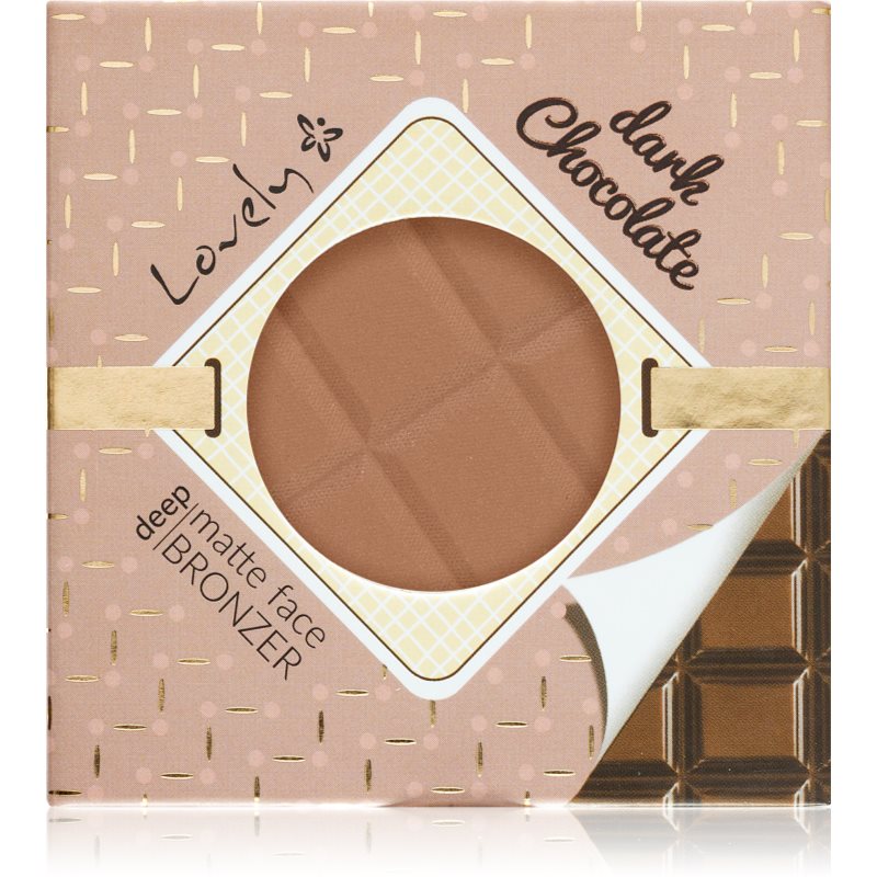 Lovely Lovely Puder Brązujący do Twarzy i Ciała Dark Chocolate Deep 9g LOV-1133