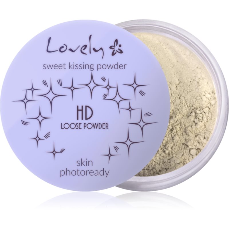 Lovely Lovely HD Loose Powder Matujący Puder Mineralny Do Twarzy Transparentny 5g