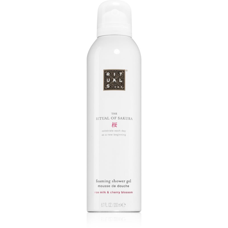 Rituals The Ritual Of Sakura pianka pod prysznic Rice Milk & Cherry Blossom 200 ml