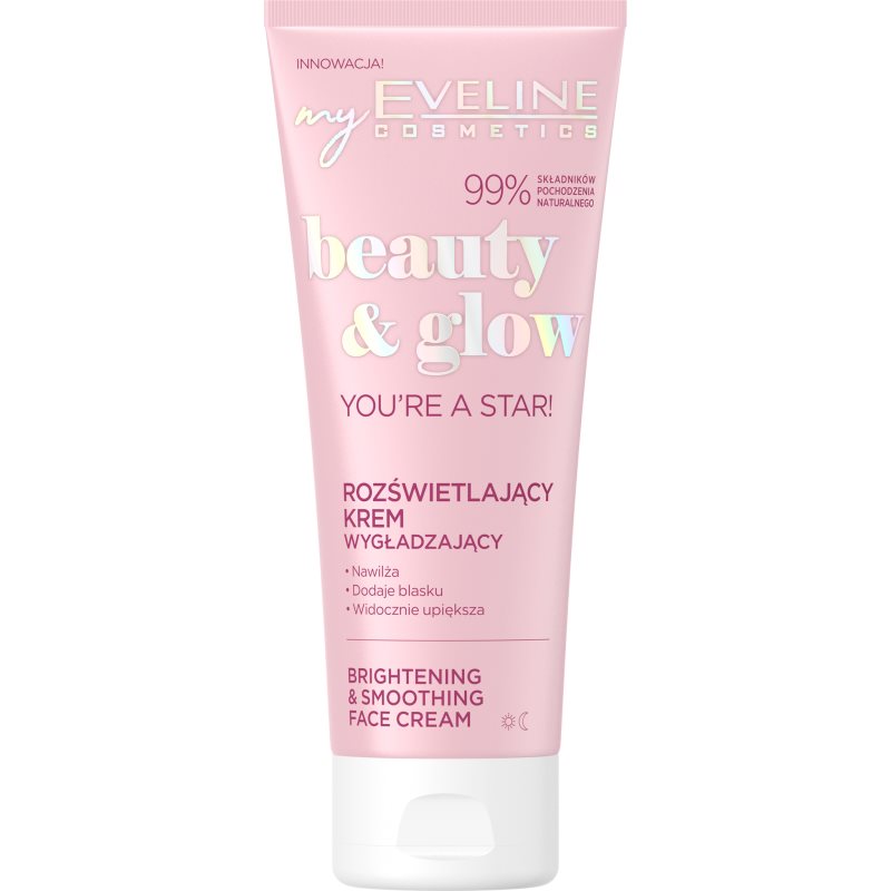 Eveline Beauty & Glow Rozświetlający Krem Wygładzający 75ml